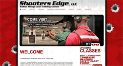 Desktop Screenshot of myshootersedge.com